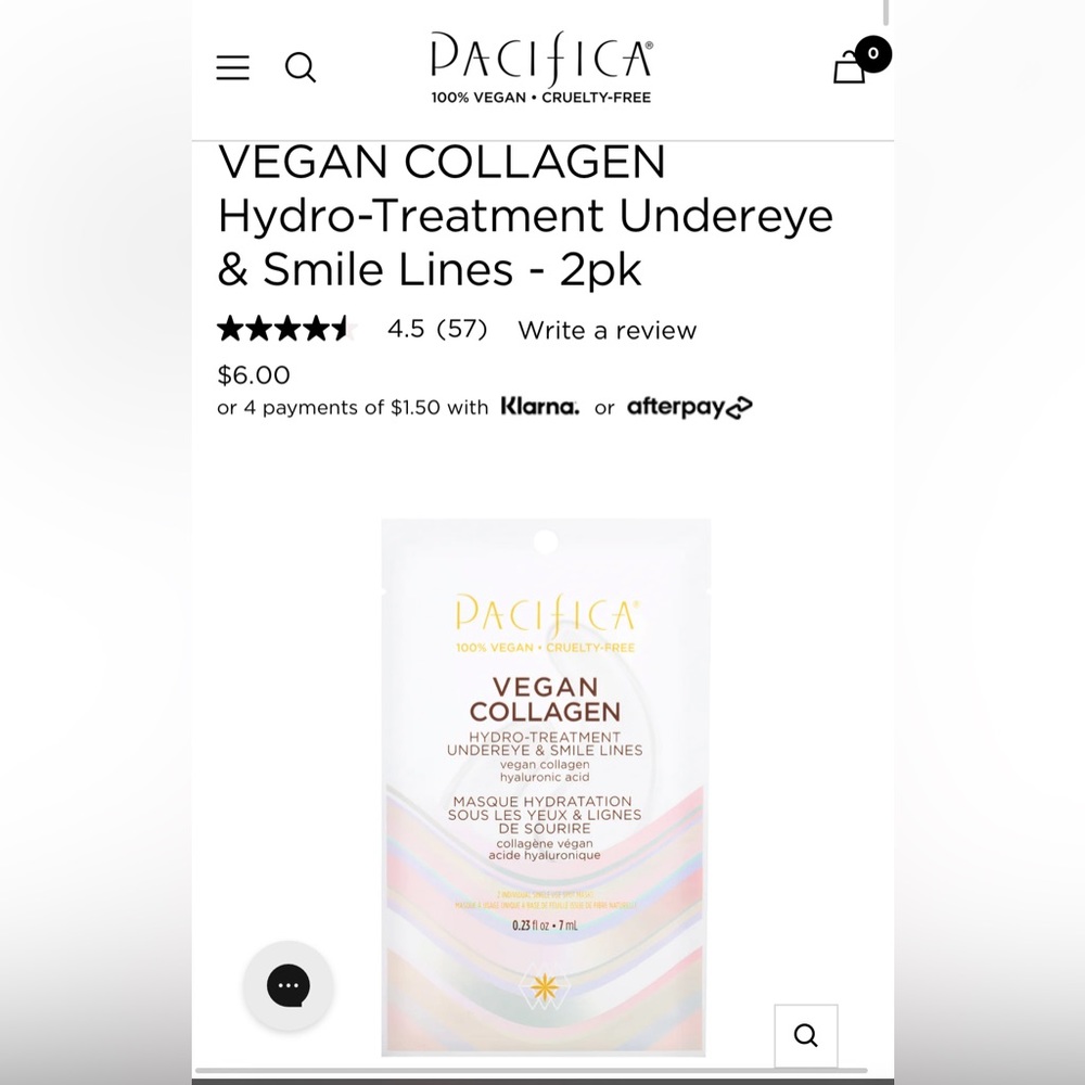 Pacifica Vegan Collagen 3 pc Skin Care Kit, new! - Picture 4 of 5